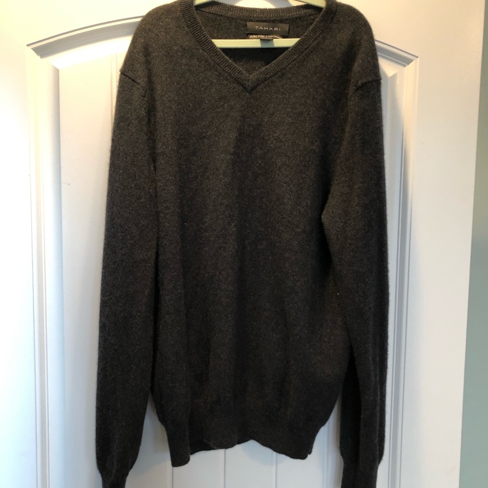 Tahari Pure Luxe 100% Cashmere sweater size Large